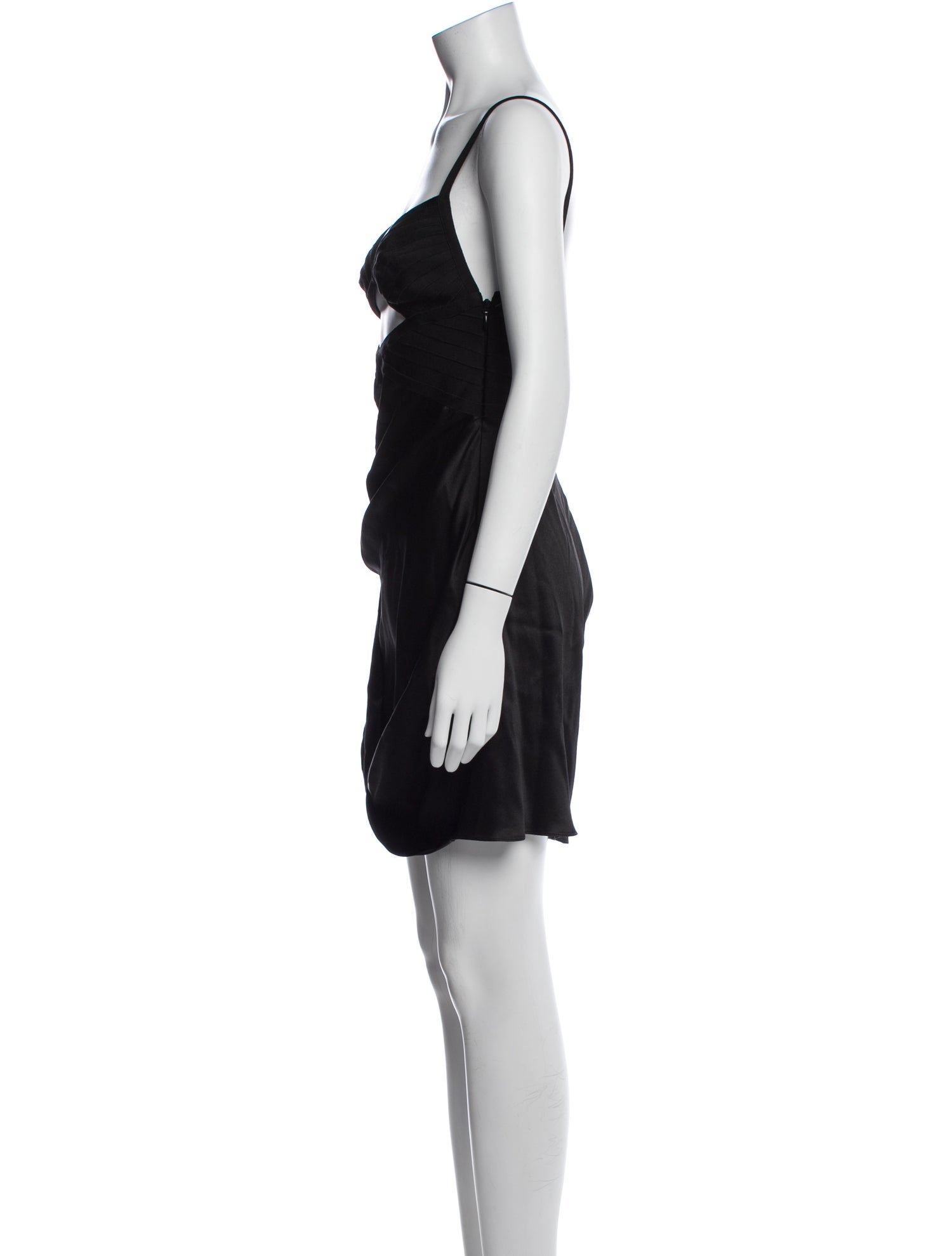 Herve Leger x Law Roach V-Neck Mini Dress