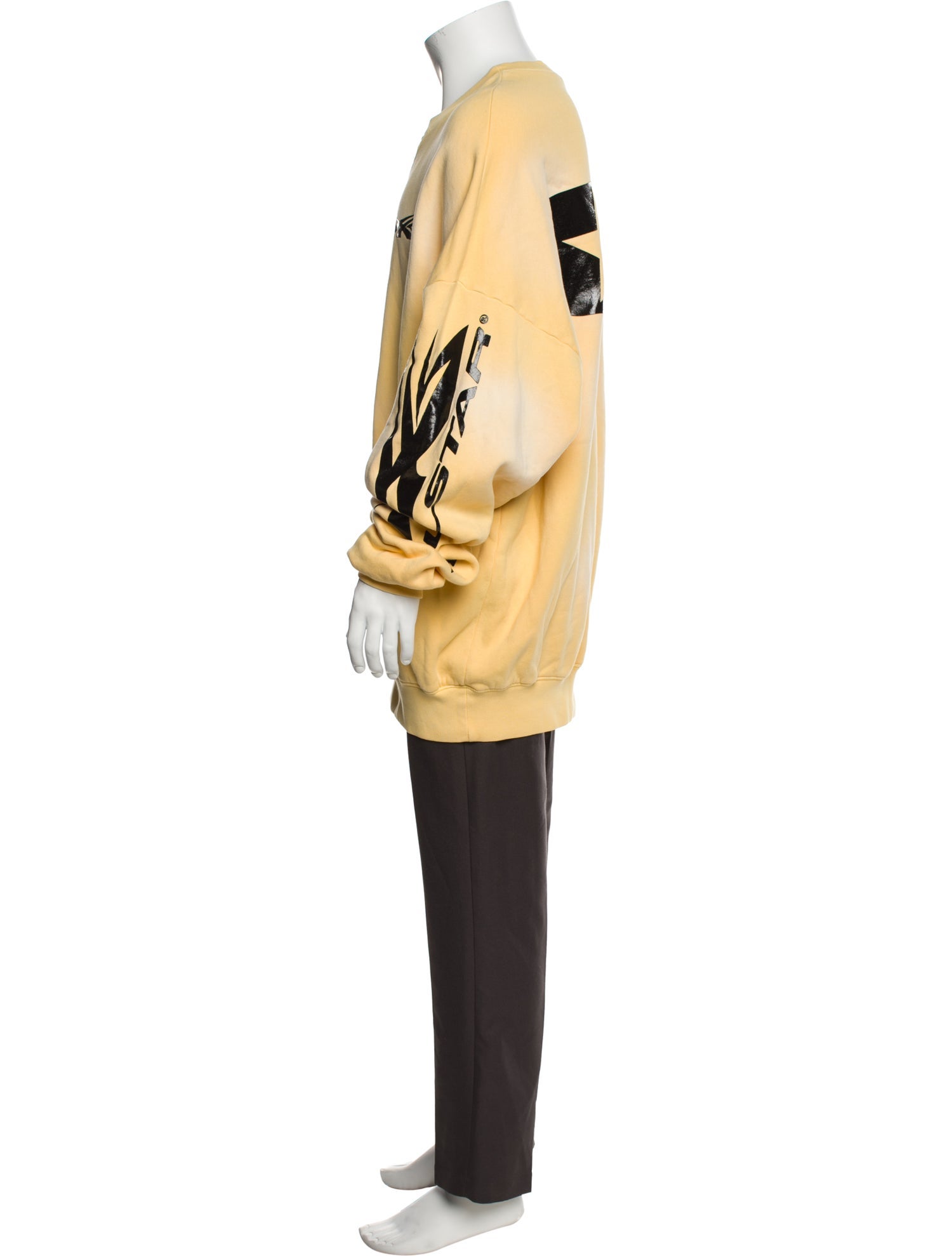 HELLSTAR Graphic Print Crew Neck Sweatshirt