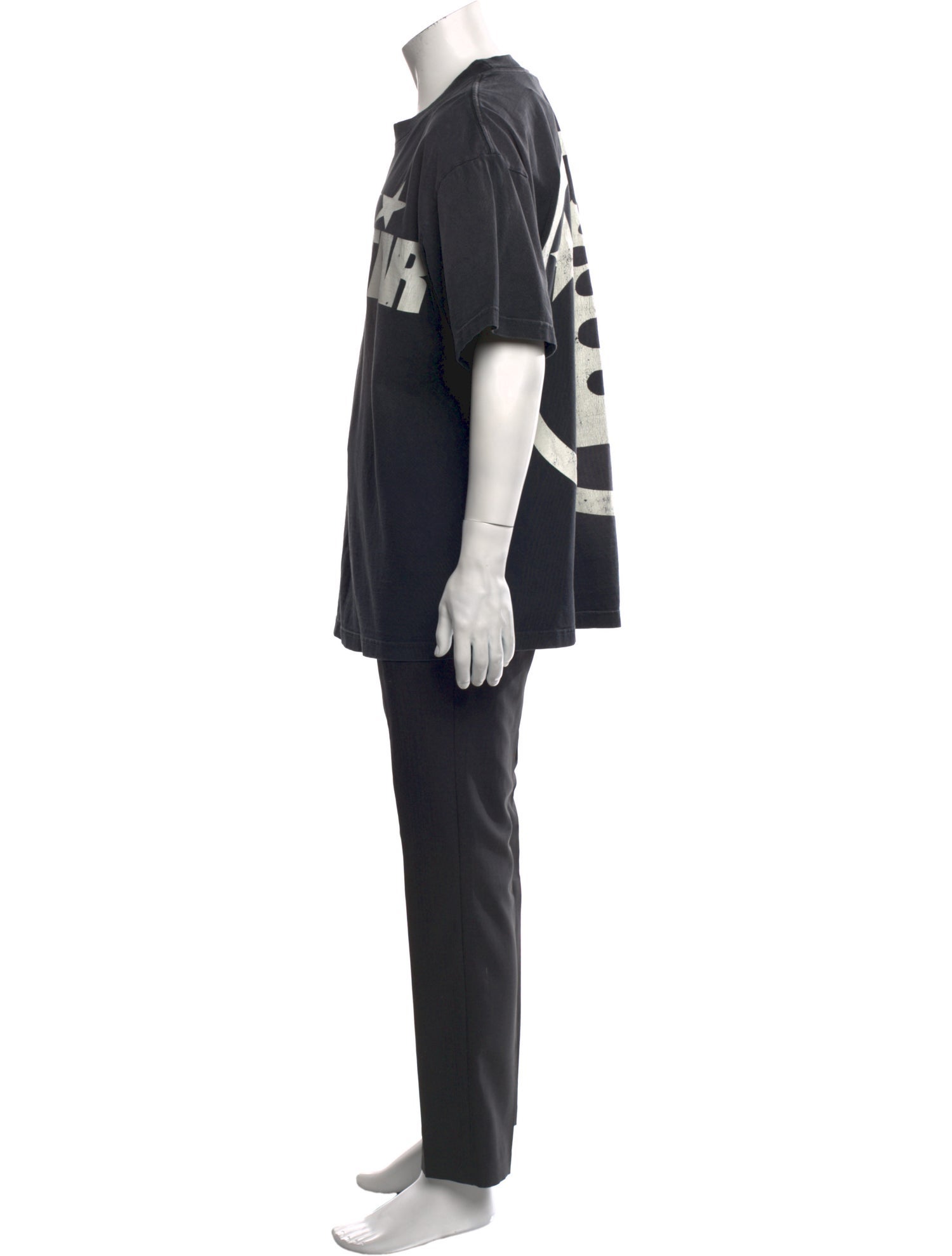 HELLSTAR Graphic Print Crew Neck T-Shirt