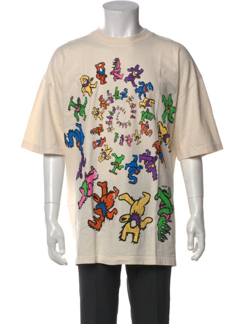 HELLSTAR Graphic Print Crew Neck T-Shirt