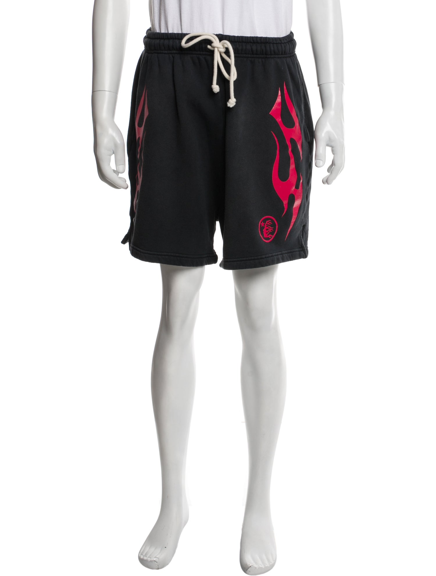 HELLSTAR Graphic Print Jogger Shorts