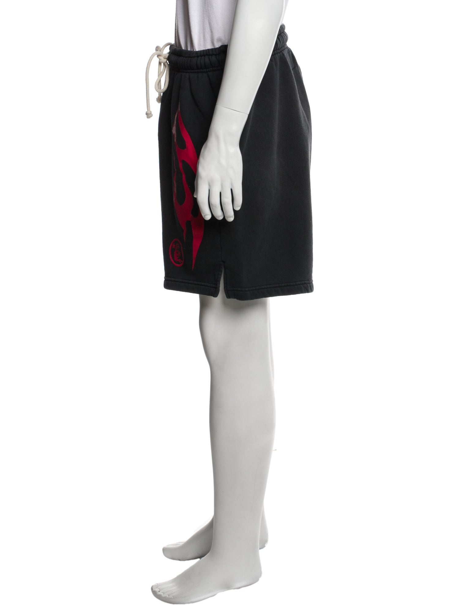 HELLSTAR Graphic Print Jogger Shorts