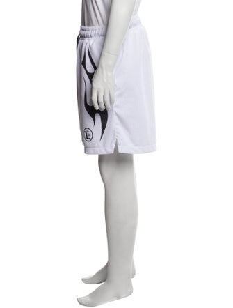 HELLSTAR Logo Mesh Jogger Shorts