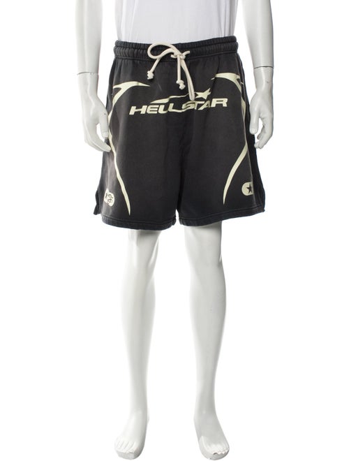 HELLSTAR Graphic Print Jogger Shorts
