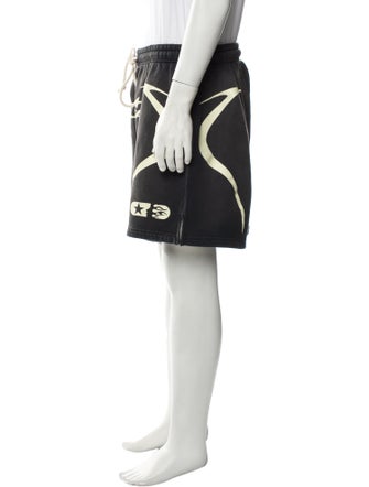 HELLSTAR Graphic Print Jogger Shorts