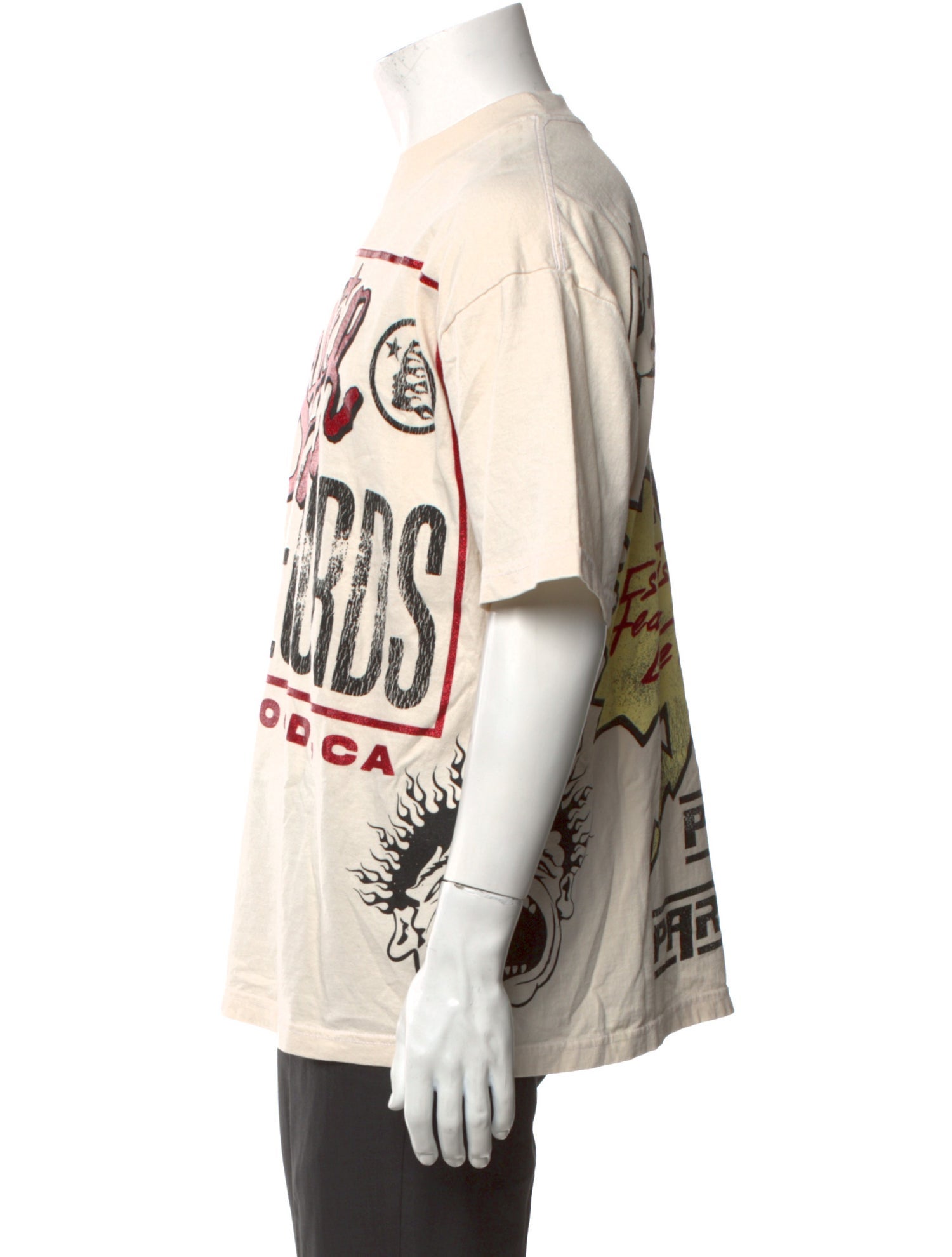 HELLSTAR Graphic Print Crew Neck T-Shirt