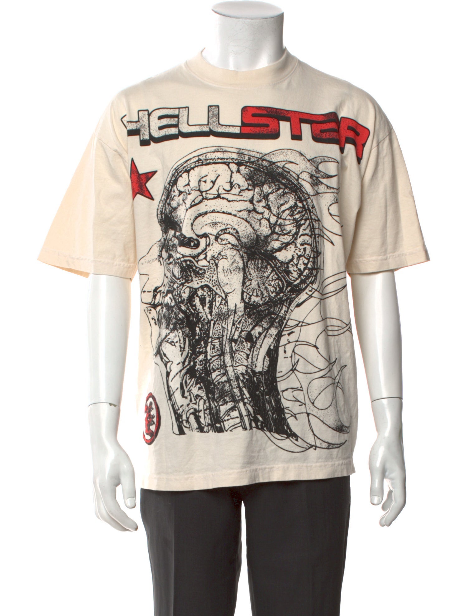 HELLSTAR Human Development Graphic Print T-Shirt