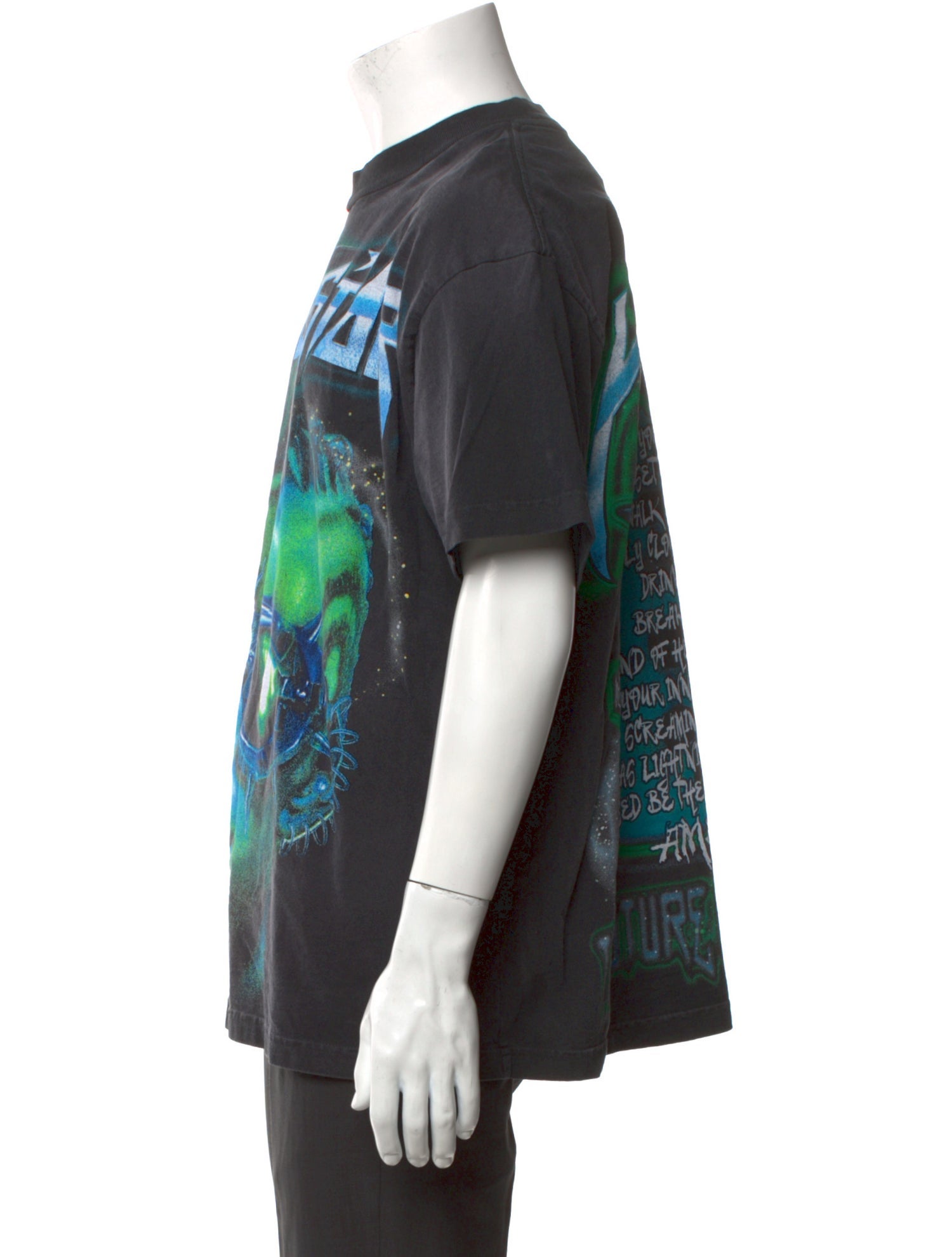 HELLSTAR The Future Graphic Print T-Shirt