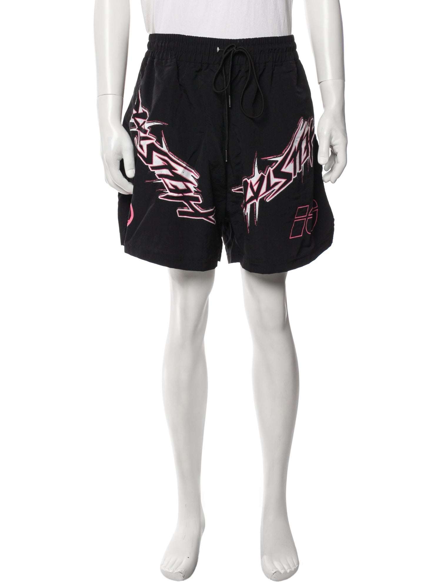 HELLSTAR Graphic Print Jogger Shorts w/ Tags