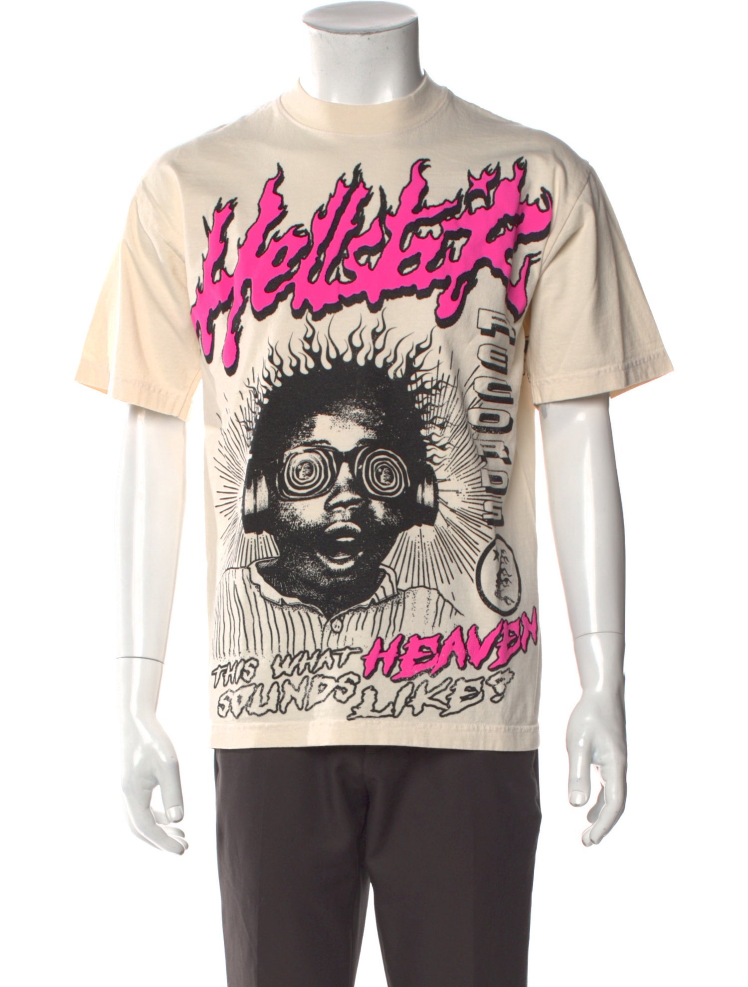 HELLSTAR Graphic Print Crew Neck T-Shirt