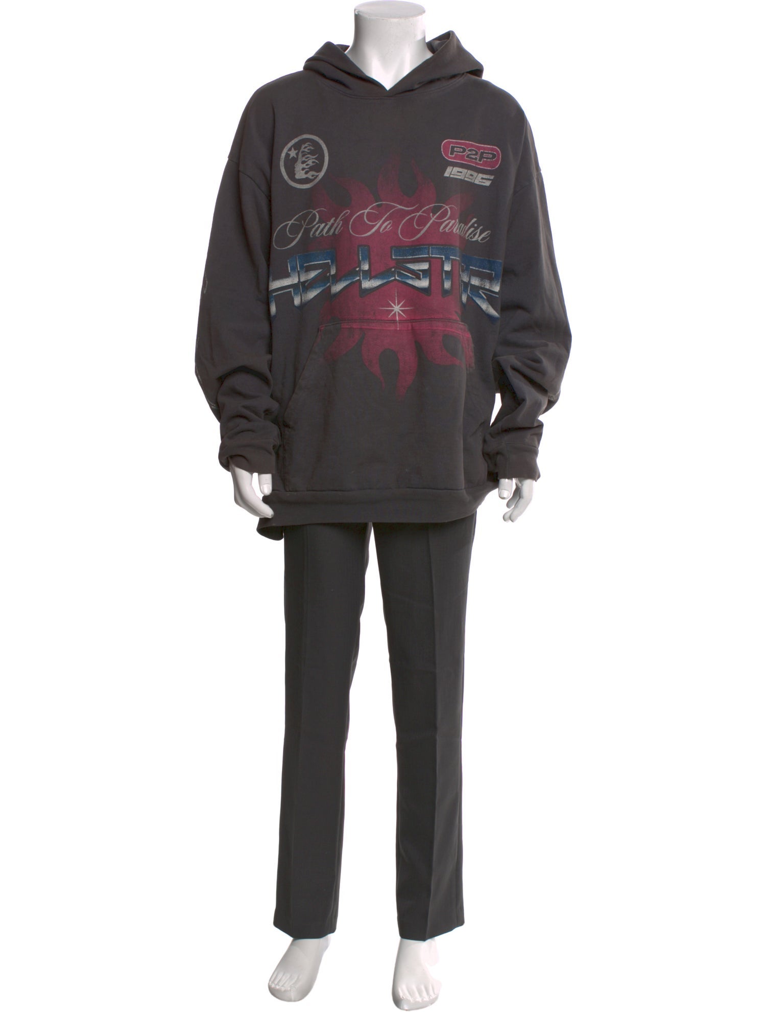 HELLSTAR Path To Paradise Graphic Print Hoodie