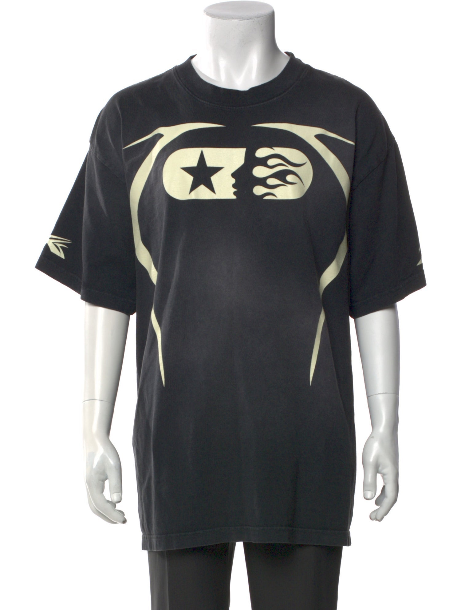 HELLSTAR Warm Up Graphic Print T-Shirt