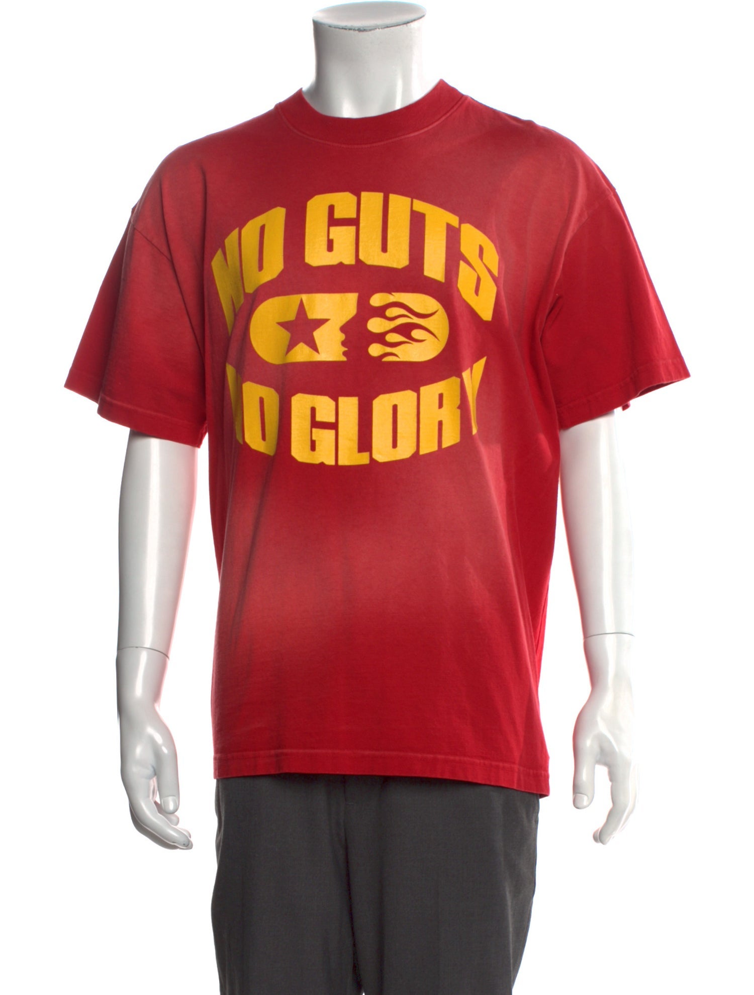 HELLSTAR No Guts No Glory Graphic Print T-Shirt