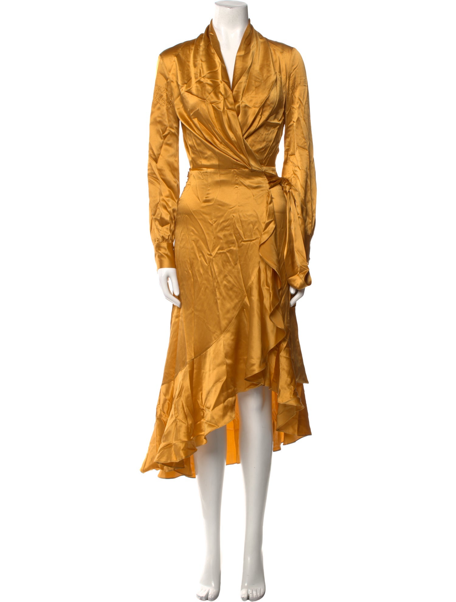 HÉROS Silk Long Dress