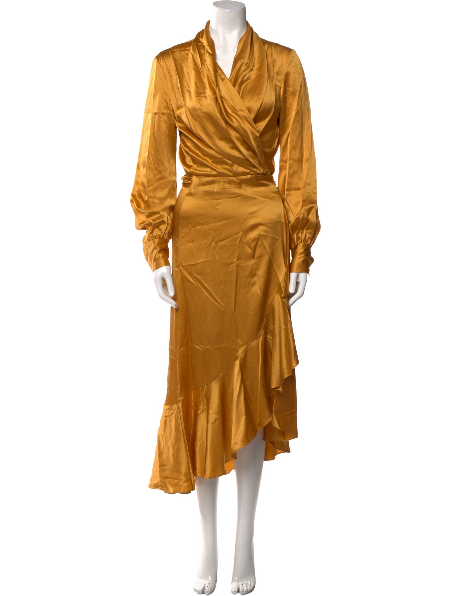 HÉROS Silk Long Dress