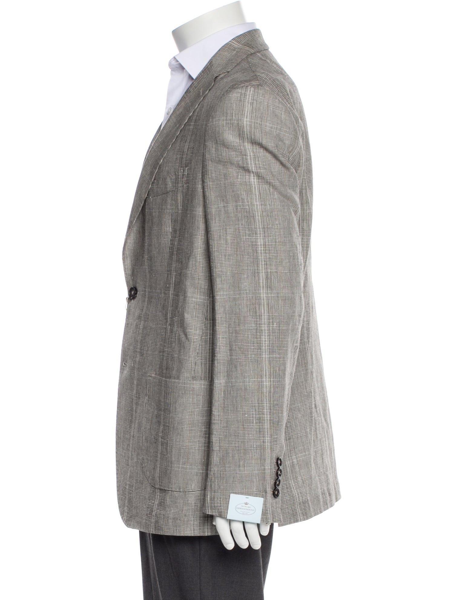 Herman & Sons Plaid Print Suit w/ Tags