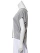Bateau Neckline Short Sleeve T-Shirt image 2
