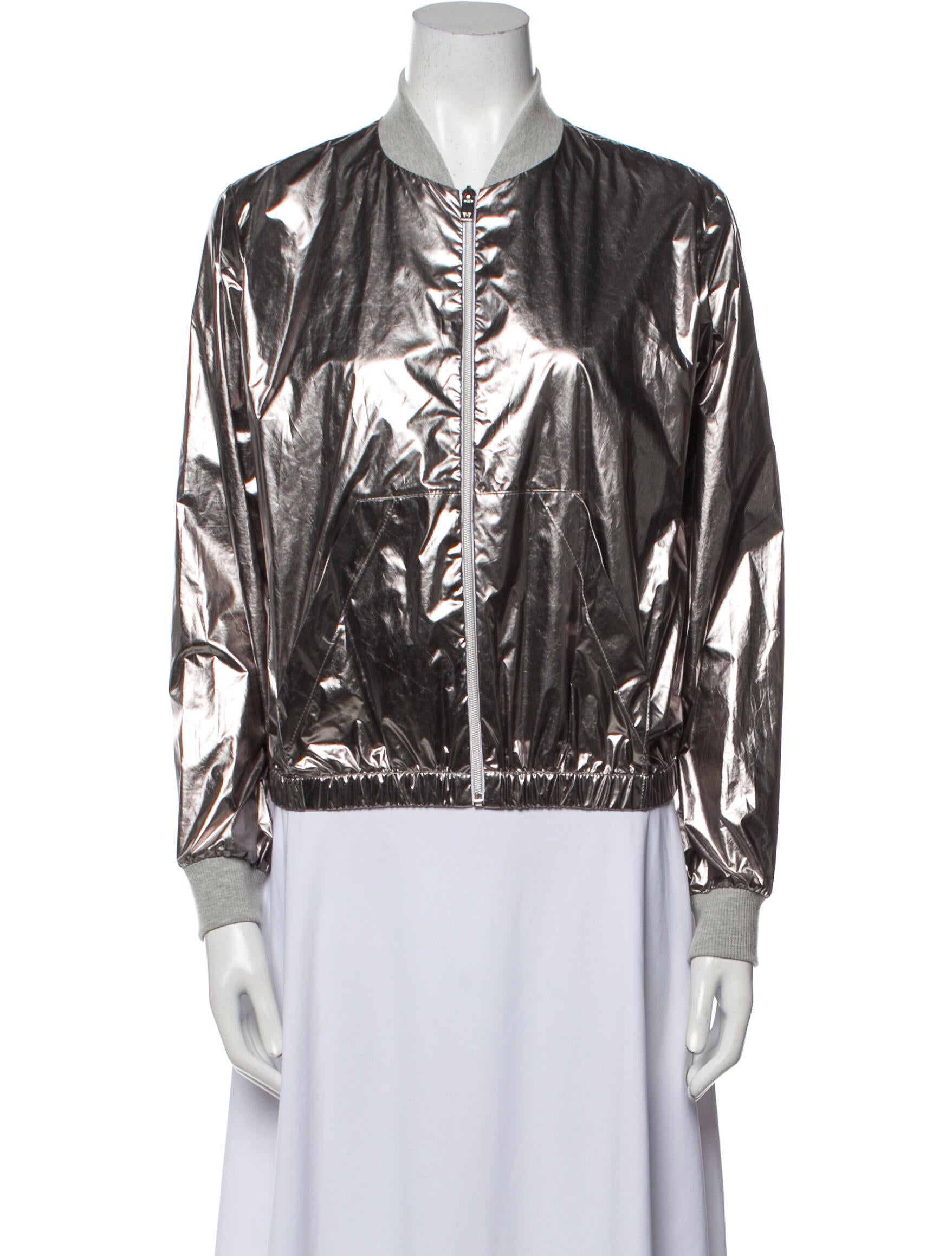 Heroine Sport Bomber Jacket w/ Tags Metallic Jackets, Clothing WHESP20561 The RealReal