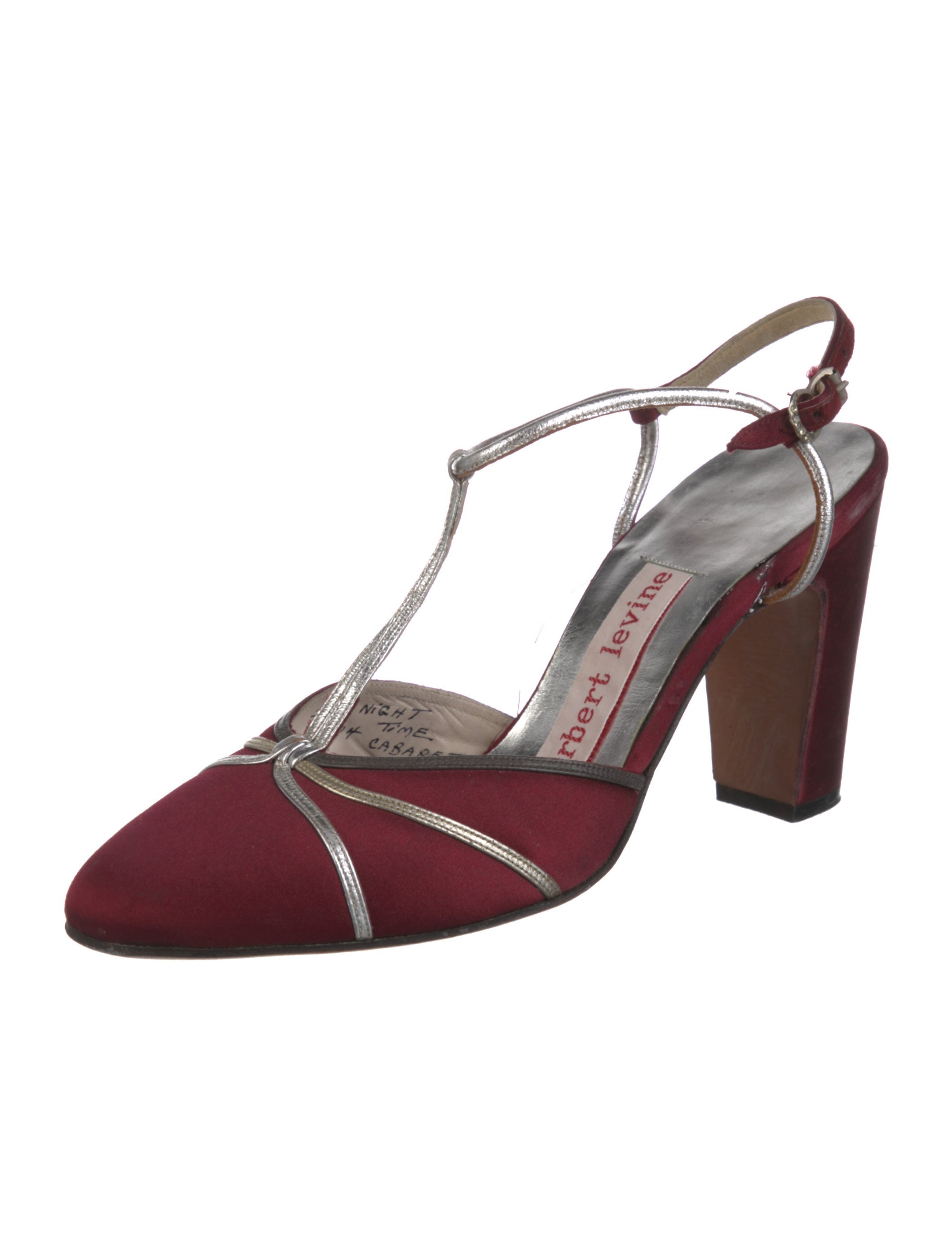 Herbert Levine Vintage 1960's T-Strap Pumps