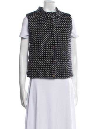 Harvey Faircloth Wool Printed Vest