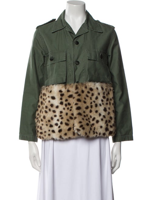 Harvey Faircloth Printed Utility Jacket