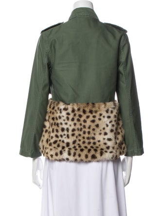 Harvey Faircloth Printed Utility Jacket