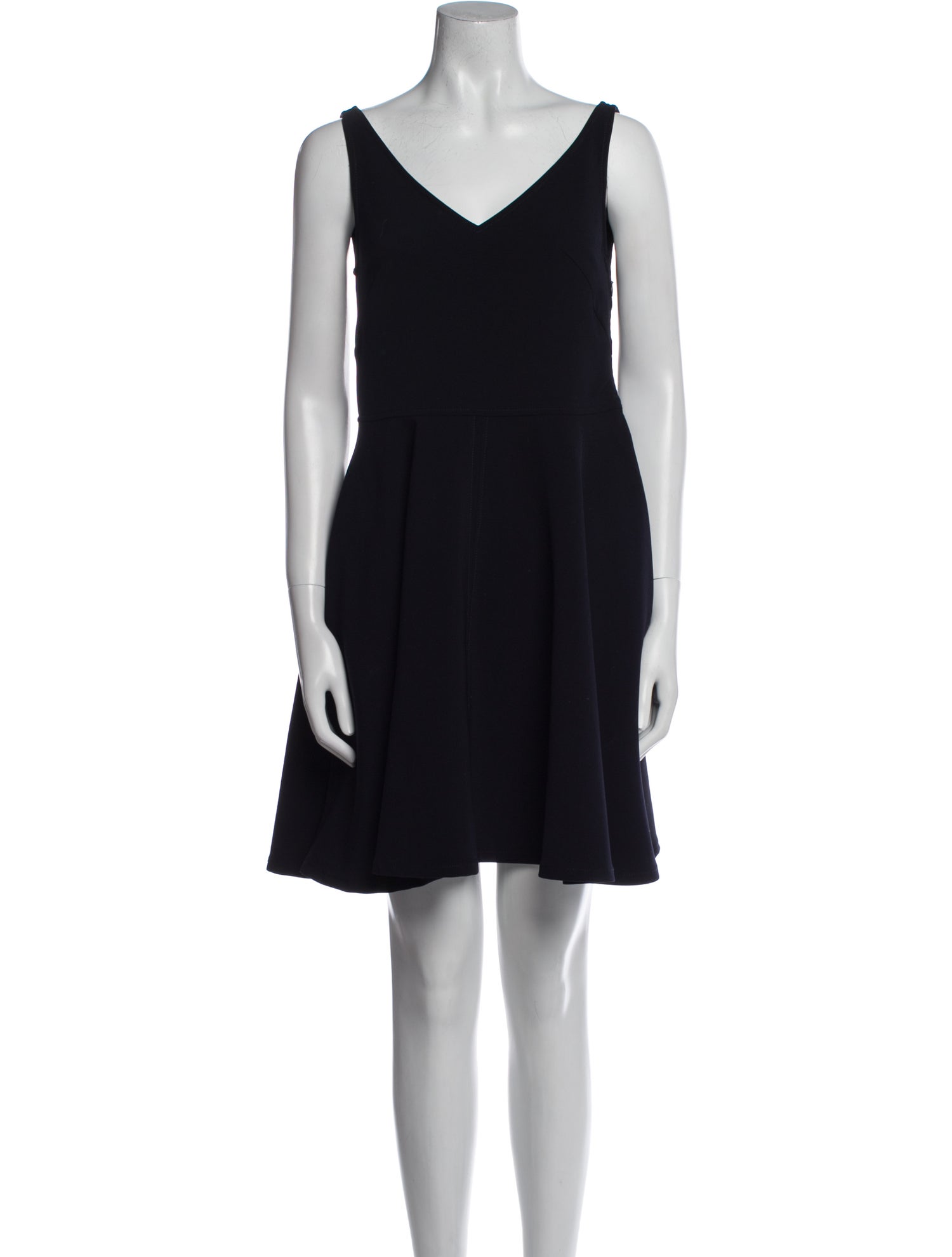 Harvey Faircloth V-Neck Mini Dress