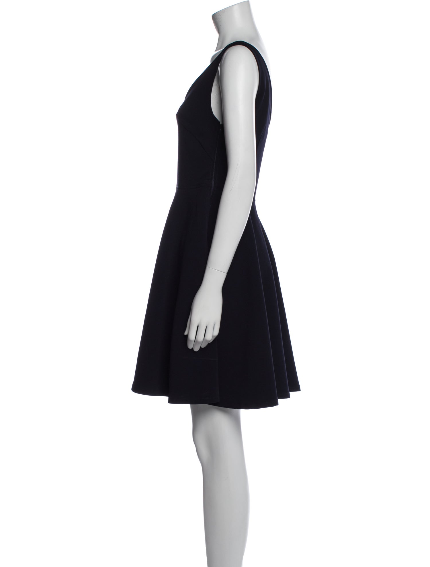 Harvey Faircloth V-Neck Mini Dress