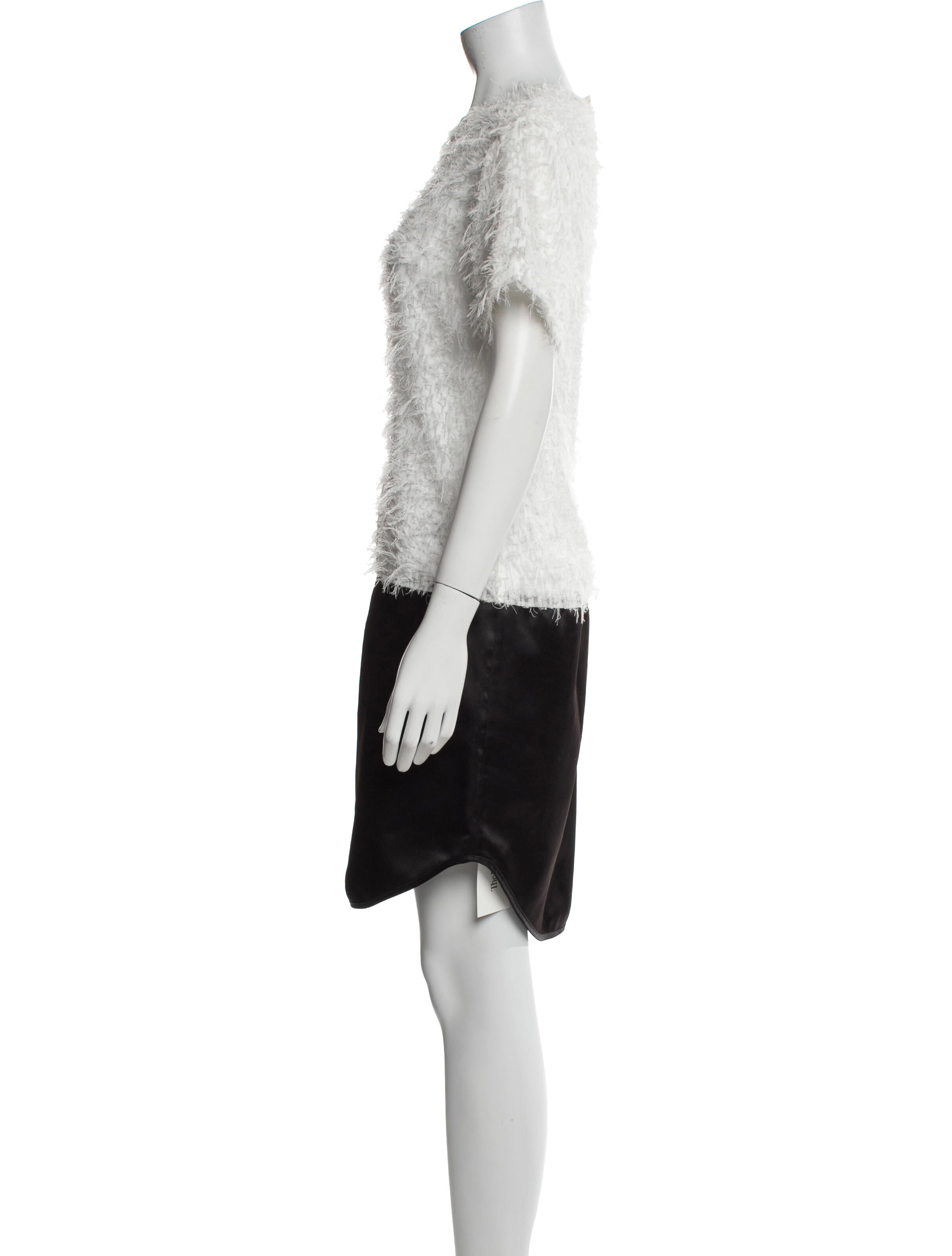 Harvey Faircloth Colorblock Pattern Mini Dress