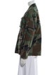 Harvey Faircloth Camouflage Print Utility Jacket