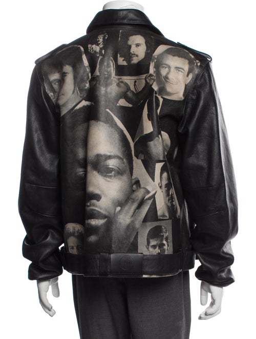 Honey Fucking Dijon Leather Moto Jacket