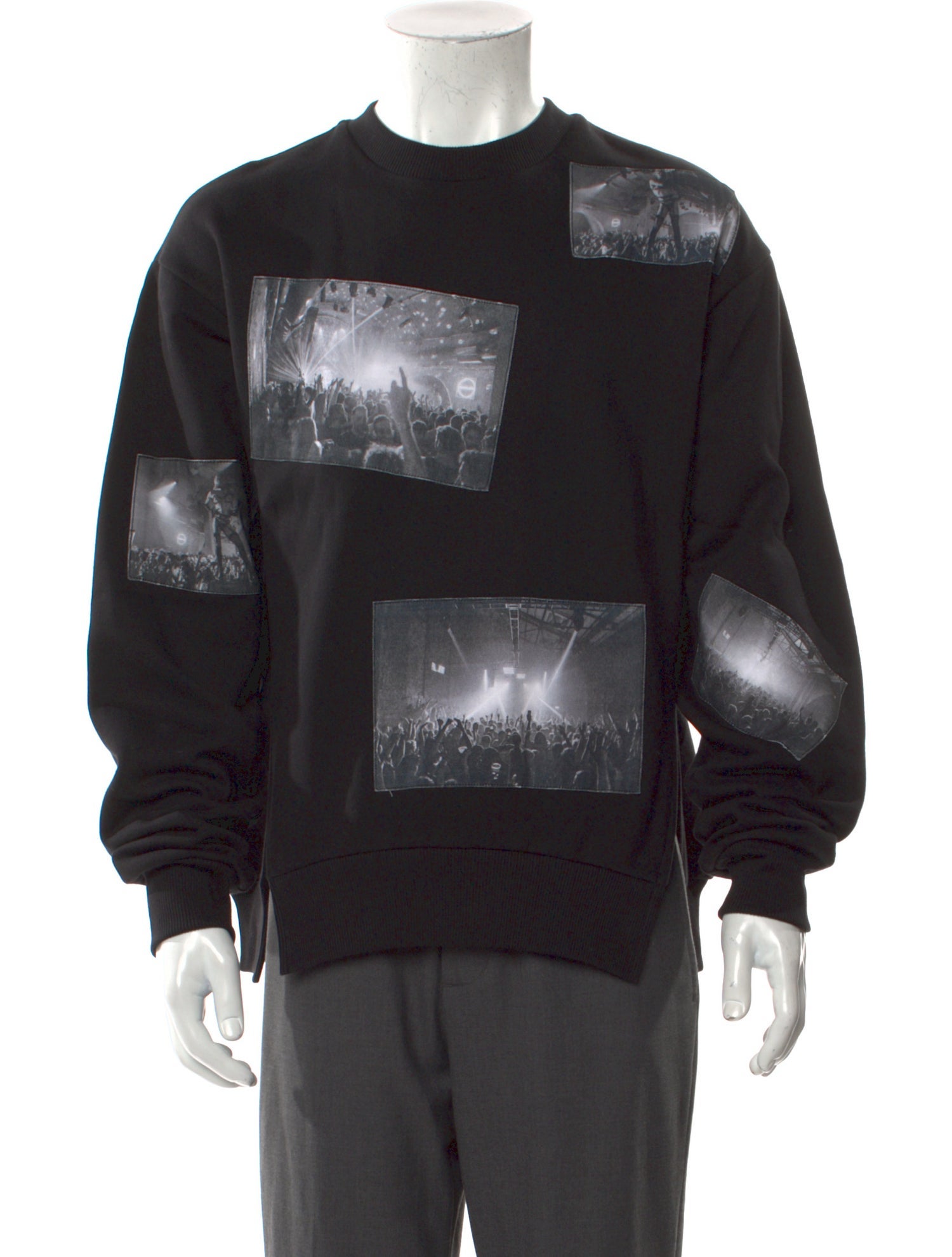 Honey Fucking Dijon Graphic Print Crew Neck Sweatshirt