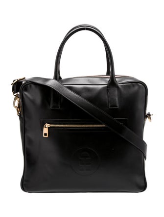 Honey Fucking Dijon Leather Messenger Bag