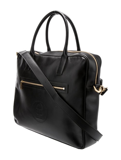 Honey Fucking Dijon Leather Messenger Bag