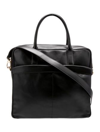 Honey Fucking Dijon Leather Messenger Bag