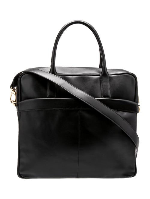 Honey Fucking Dijon Leather Messenger Bag