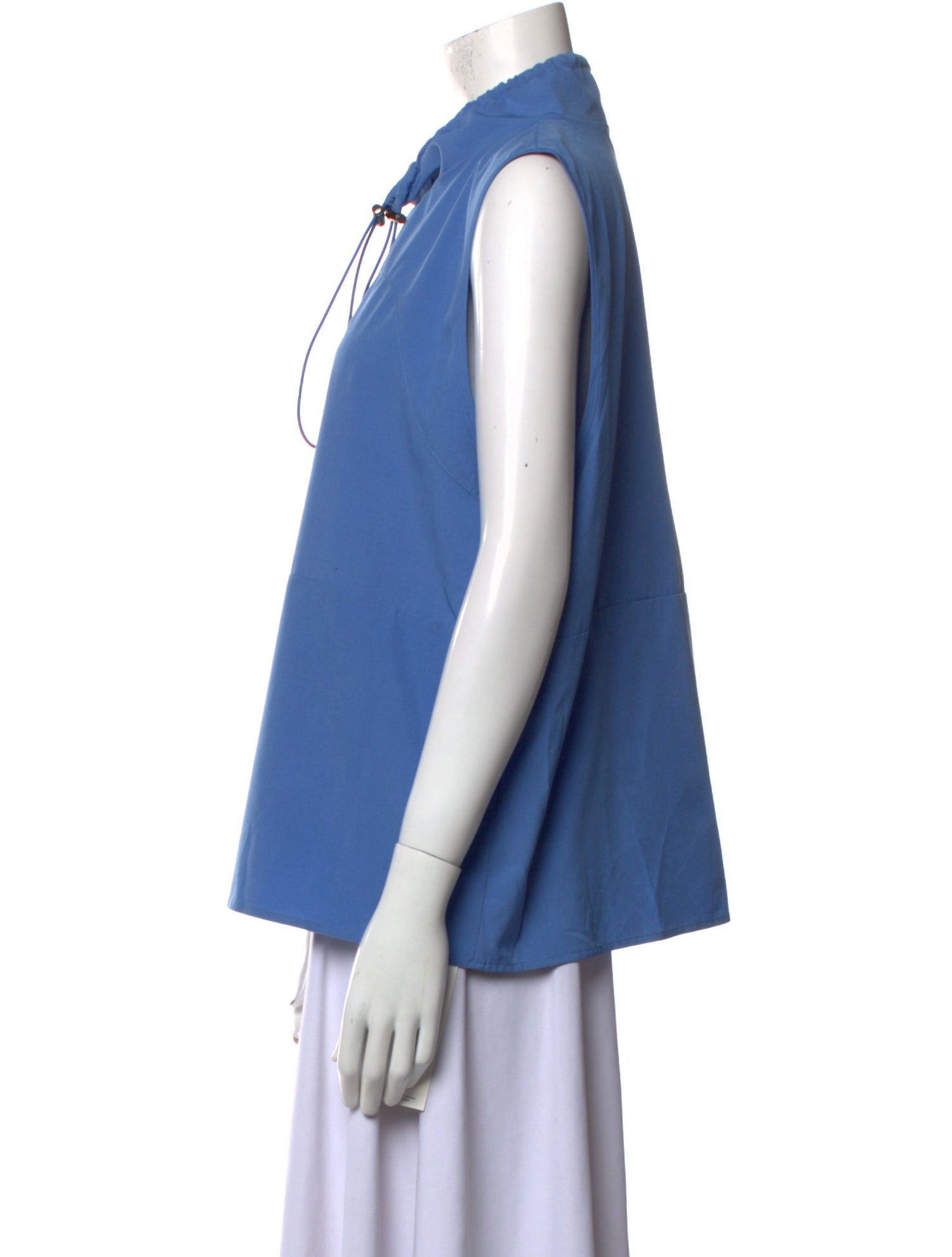 Hosbjerg Mock Neck Sleeveless Blouse