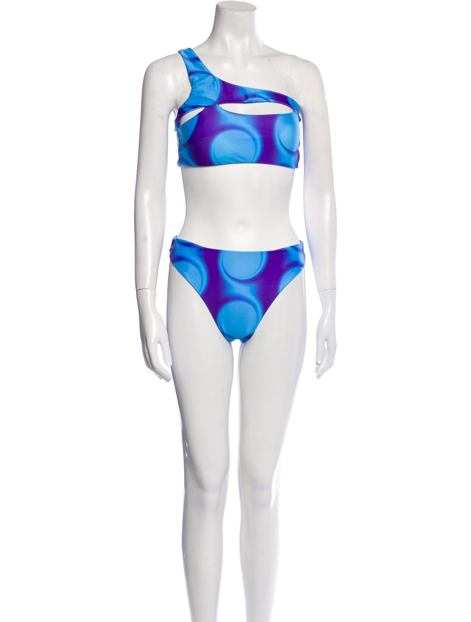 Hosbjerg Printed Cutout Accent Bikini w/ Tags