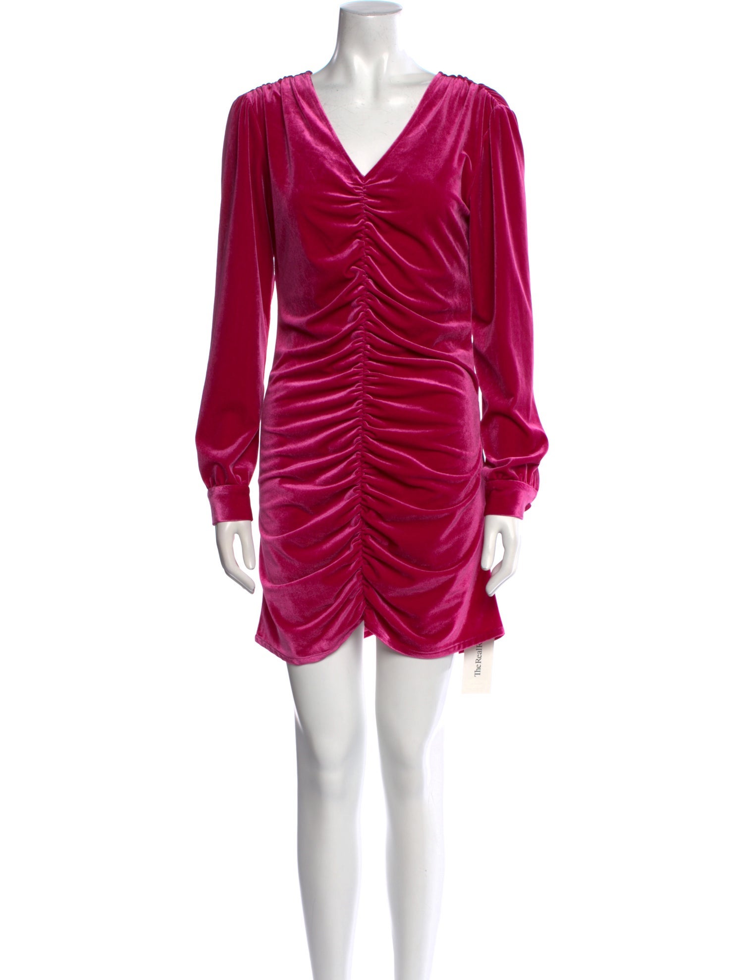 Hosbjerg V-Neck Mini Dress