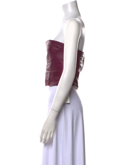 Hosbjerg Strapless Crop Top