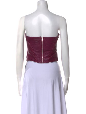 Hosbjerg Strapless Crop Top