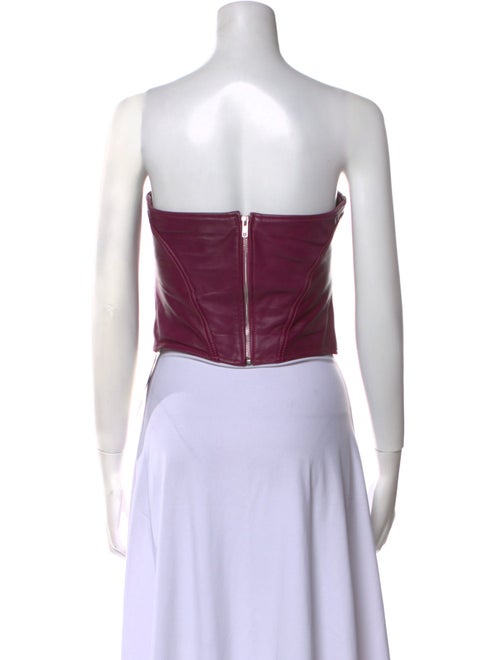 Hosbjerg Strapless Crop Top