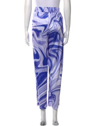 Hosbjerg Printed Wide Leg Pants