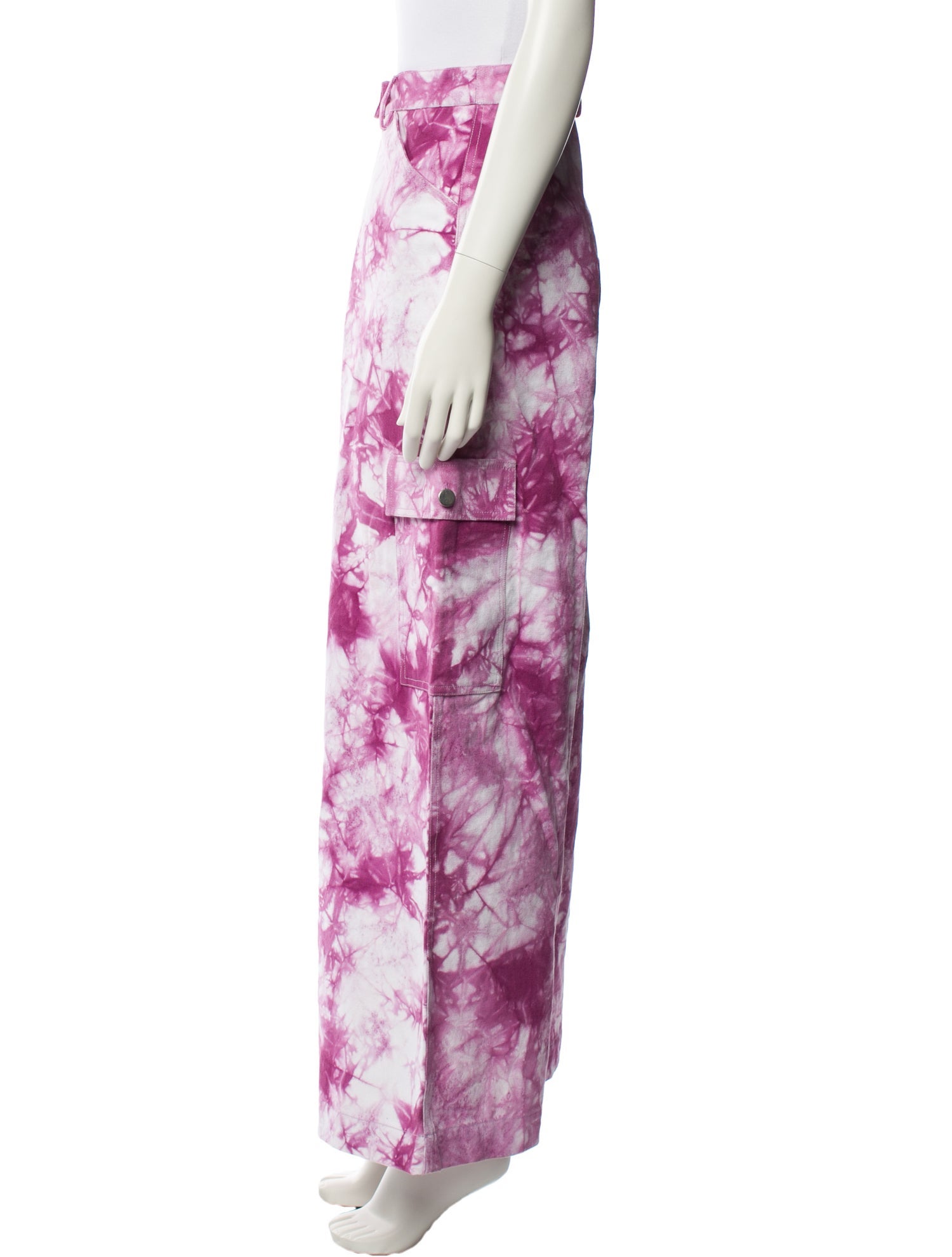Hosbjerg Floral Print Wide Leg Pants