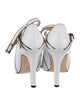 Henri Lepore Dezert Leather T-Strap Pumps