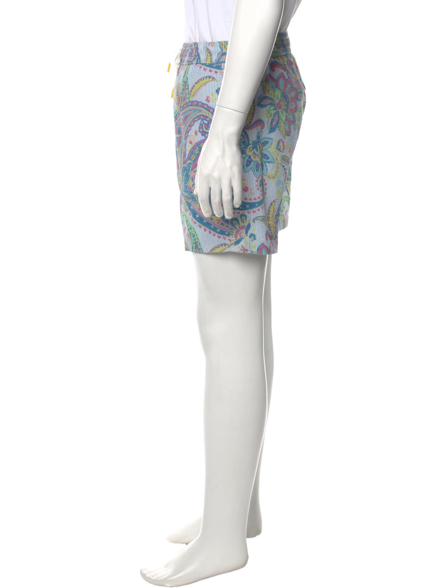 Hartford Paisley Print Swim Trunks