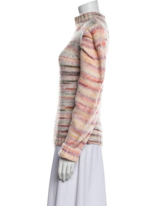 H by Halston Striped Turtleneck Sweater