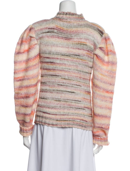 H by Halston Striped Turtleneck Sweater