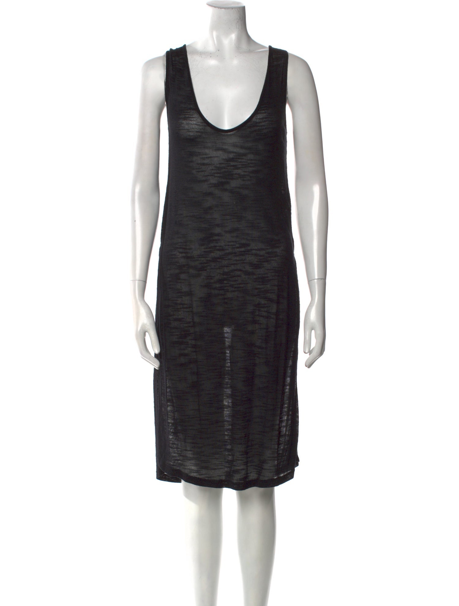 H by Halston Scoop Neck Knee-Length Dress w/ Tags