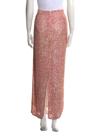 H by Halston Sequin Midi Length Skirt